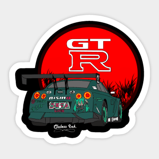 Nissan GTR Rising Sun Sticker